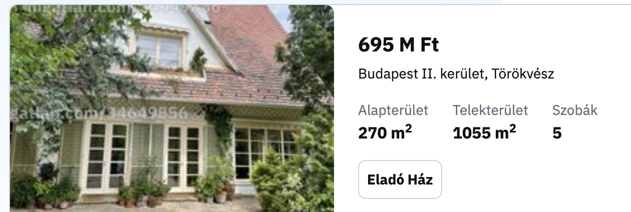 Harmadik példa ingatlan